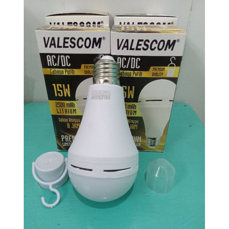 Jual Bohlam Led Sentuh Valescom Watt Lampu Emergency Premium Sni