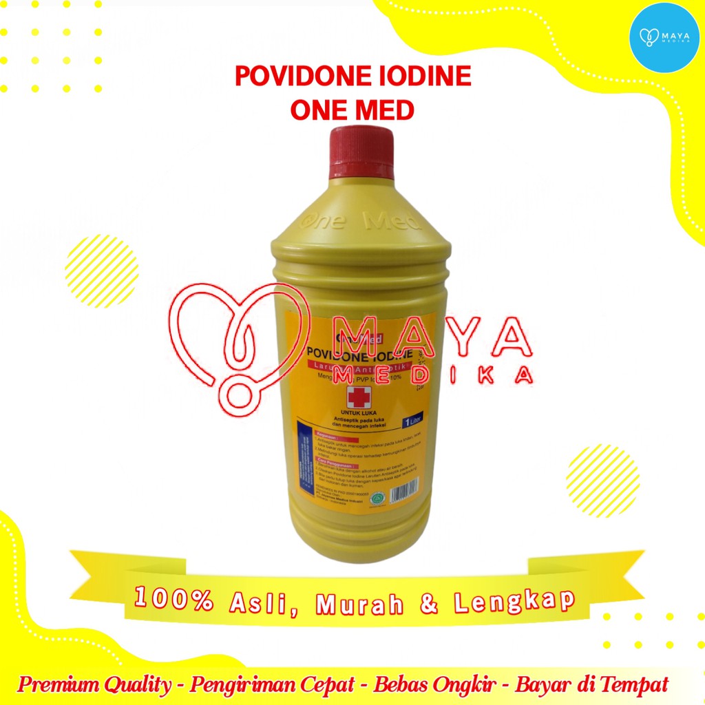 Povidone Iodine 1 Liter One Med