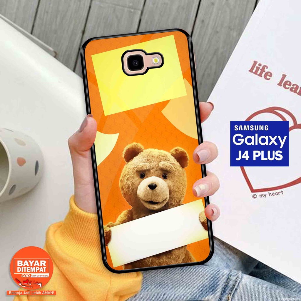 Untung Case Samsung J4 Plus [ Fold 41 ] - Hardcase Samsung J4 Plus  - Softcase Samsung J4 Plus - Cas