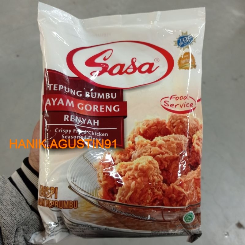 

Sasa Tepung Bumbu Ayam Goreng Renyah Spesial 900gr
