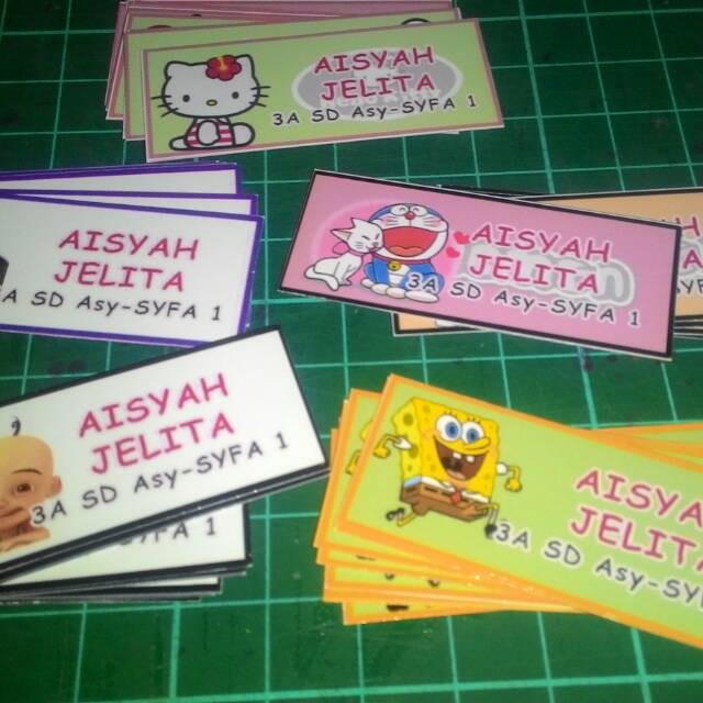 

Stiker Label Nama Anak