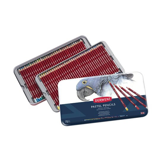 

DERWENT PASTEL PENCILS TIN OF 72