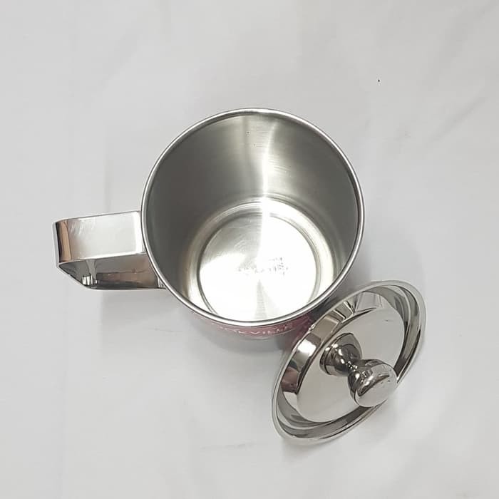 Cookville Stainless Combi Mug 500 ml / Cangkir Stainless 500 cc