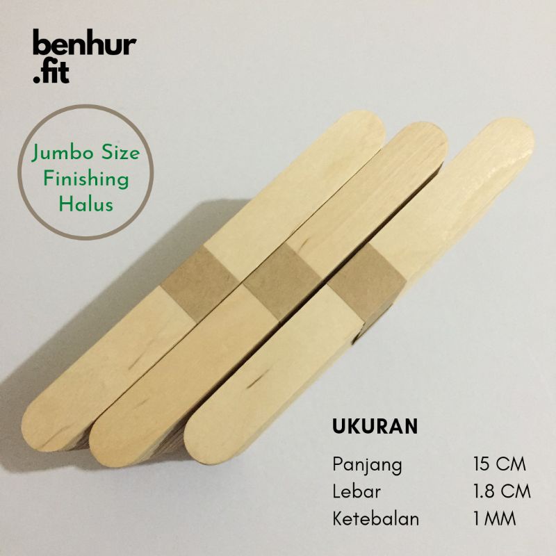 [Per Pack] Premium Wax Stick | Stick Waxing | Wooden Spatula