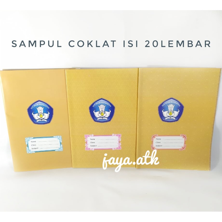  SAMPUL  BUKU  KERTAS  COKLAT SAMPUL  BUKU  COKLAT KWARTO SAMPUL  