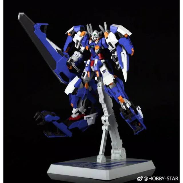 Hobby star MG 1/100 Gund4m Avalanche exia + LED + stand base, HS Hobbystar