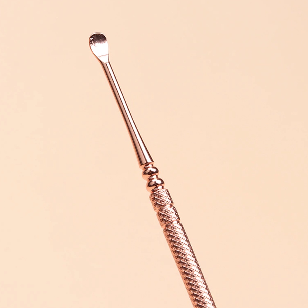 Alat Korek Kuping Stainless Pembersih Telinga Ear Wax