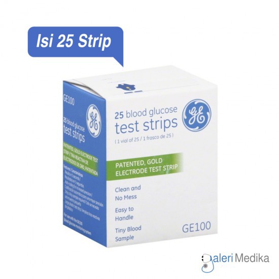 Strip Gula Darah GE100 - Isi 25