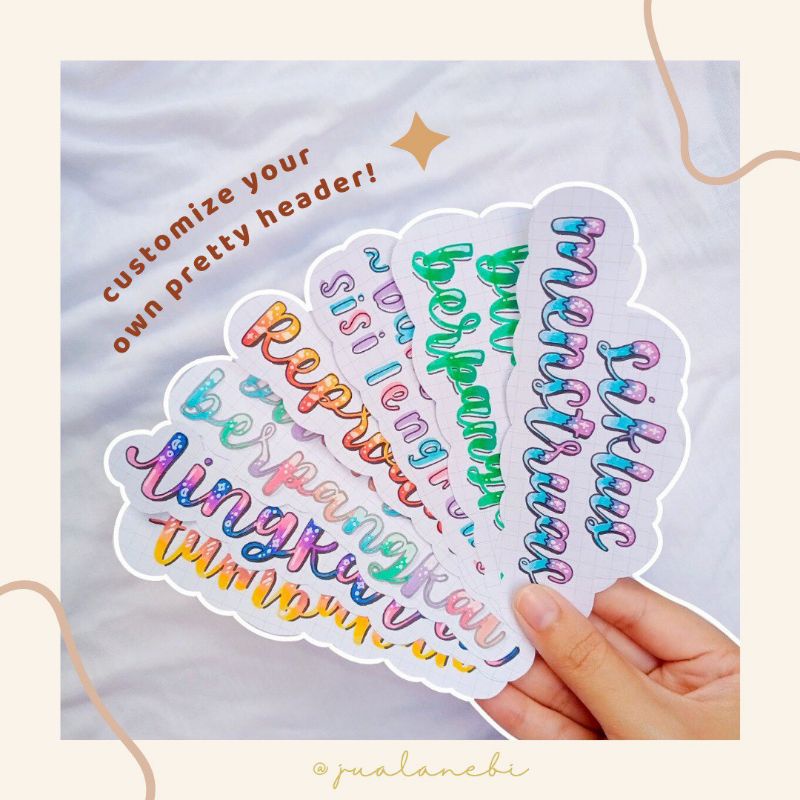 

Jasa Tulis Lettering Ala Studygram | Jasa Bikin Header Judul Catatan Aesthetic