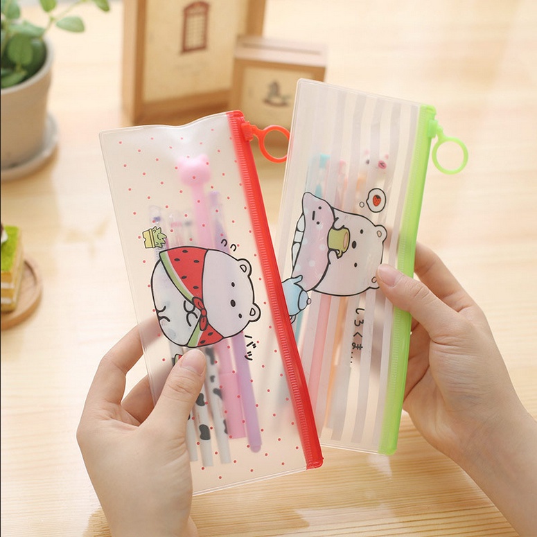 

Tempat Pensil Plastik Sumikko Gurashi - Plastic Pencil Case