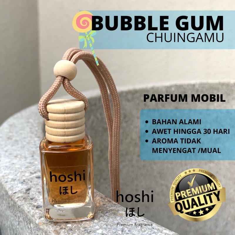 HOSHI - Parfum Mobil, Parfum Ruangan, Parfum Lemari - aroma PERMEN terapi essential oil