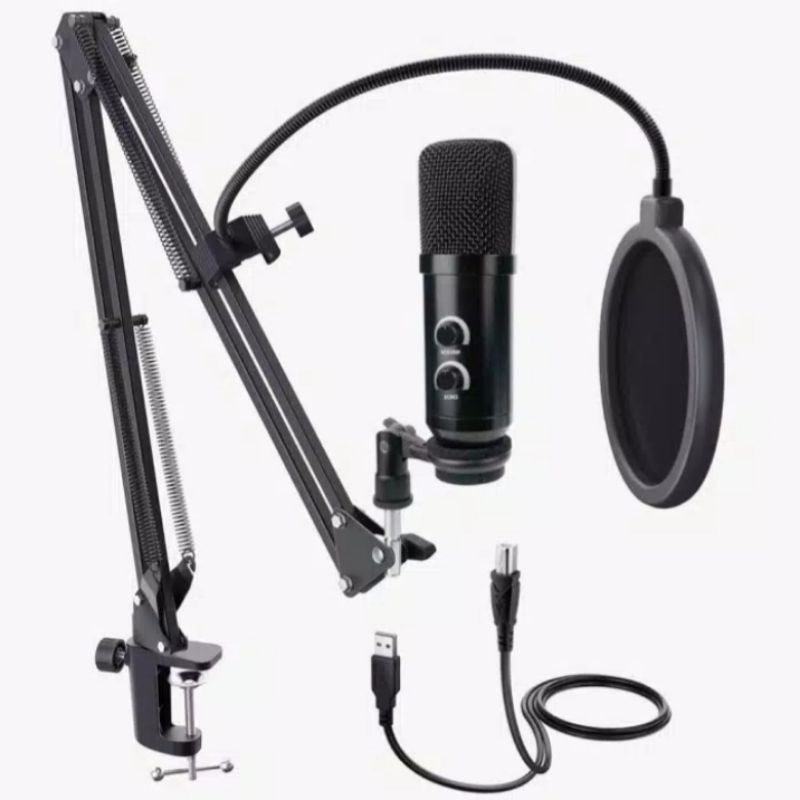 mic condenser klio NYK MCN -05 USB FULLSET ARM STAND NYK ORIGINAL