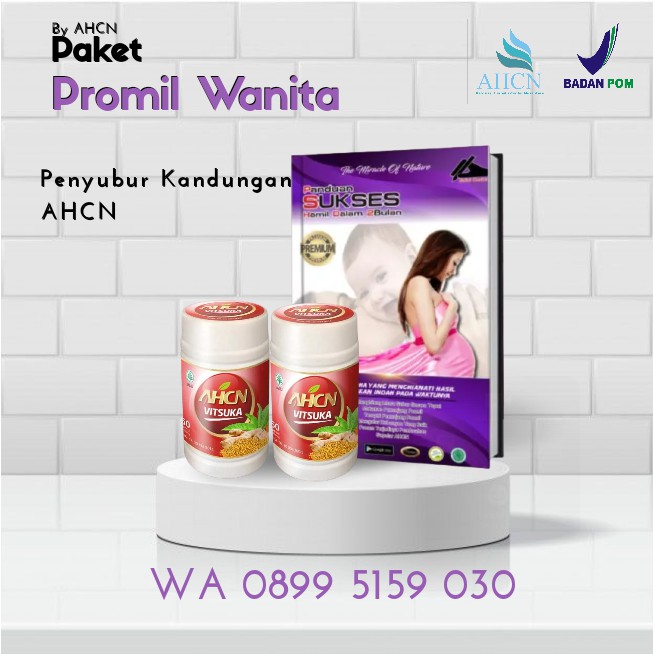 PROMIL AHCN - PAKET PROMIL WANITA - PENYUBUR KANDUNGAN WANITA