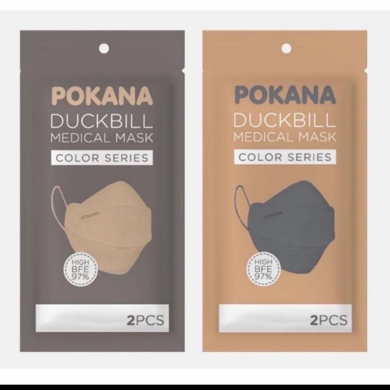 SACHET - POKANA MASKER DUCKBILL Medical Mask isi 2 Pcs