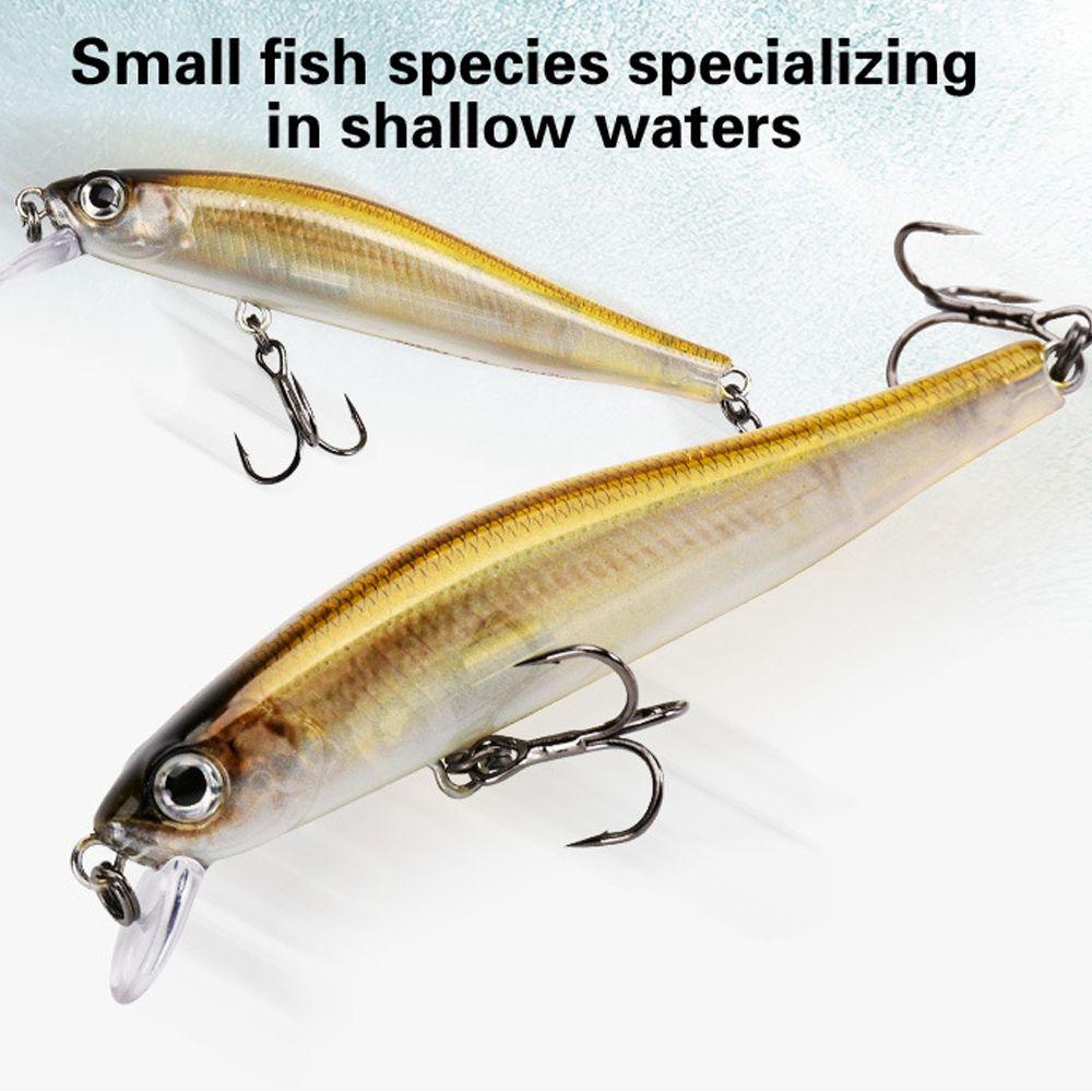 Umpan Ikan Kecil Tenggelam TOP Mini 70mm/5.5g Crankbaits Tackle Umpan Casting Panjang Bermanfaat