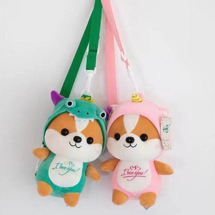 Tas Boneka Tupai Lucu Tas Selempang Tas Wanita Korea