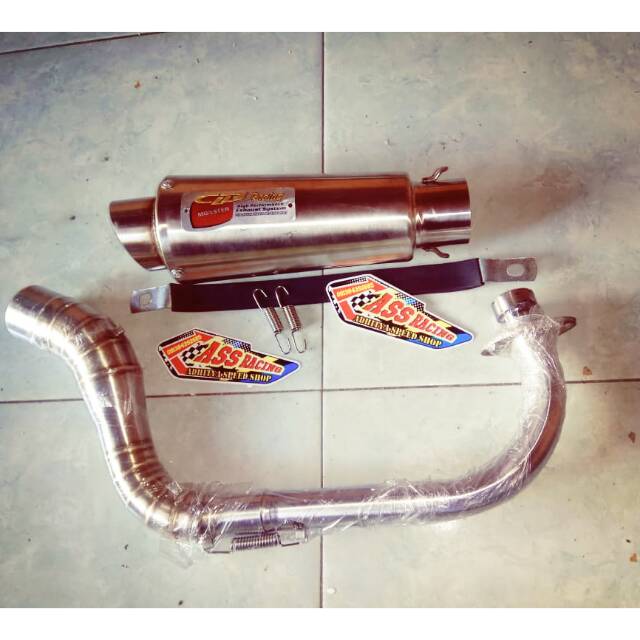 knalpot CLD MONSTER MIO SPORTY BEAT KARBU SCOOPY VARIO  KNALPOT CLD MONSTER MIO SPORTY KNALPOT RACIN