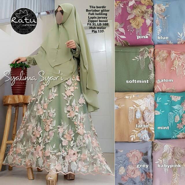 SYALIMA GAMIS SYARI MURAH SOLO