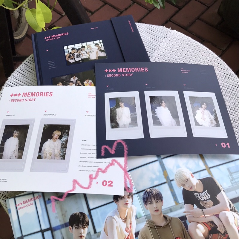 [READY STOCK] Memories 2nd Second Story Tomorrow x Together TXT Memo