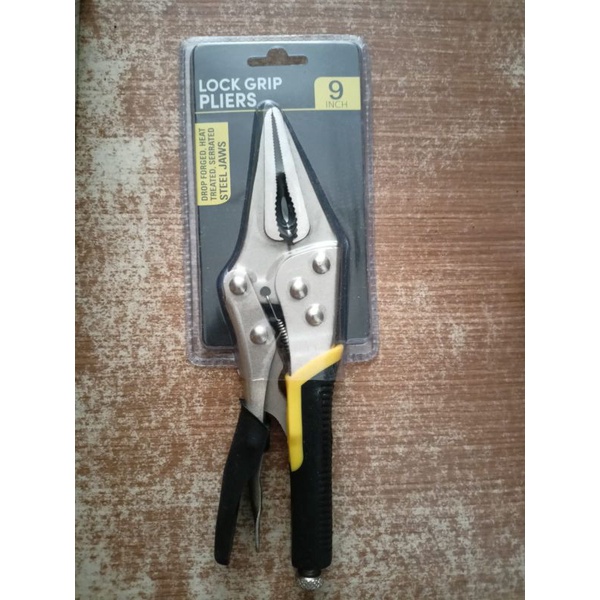 tang buaya lancip 9 inchi SK tang jepit gegep bahan gagang karet barang sesuai foto