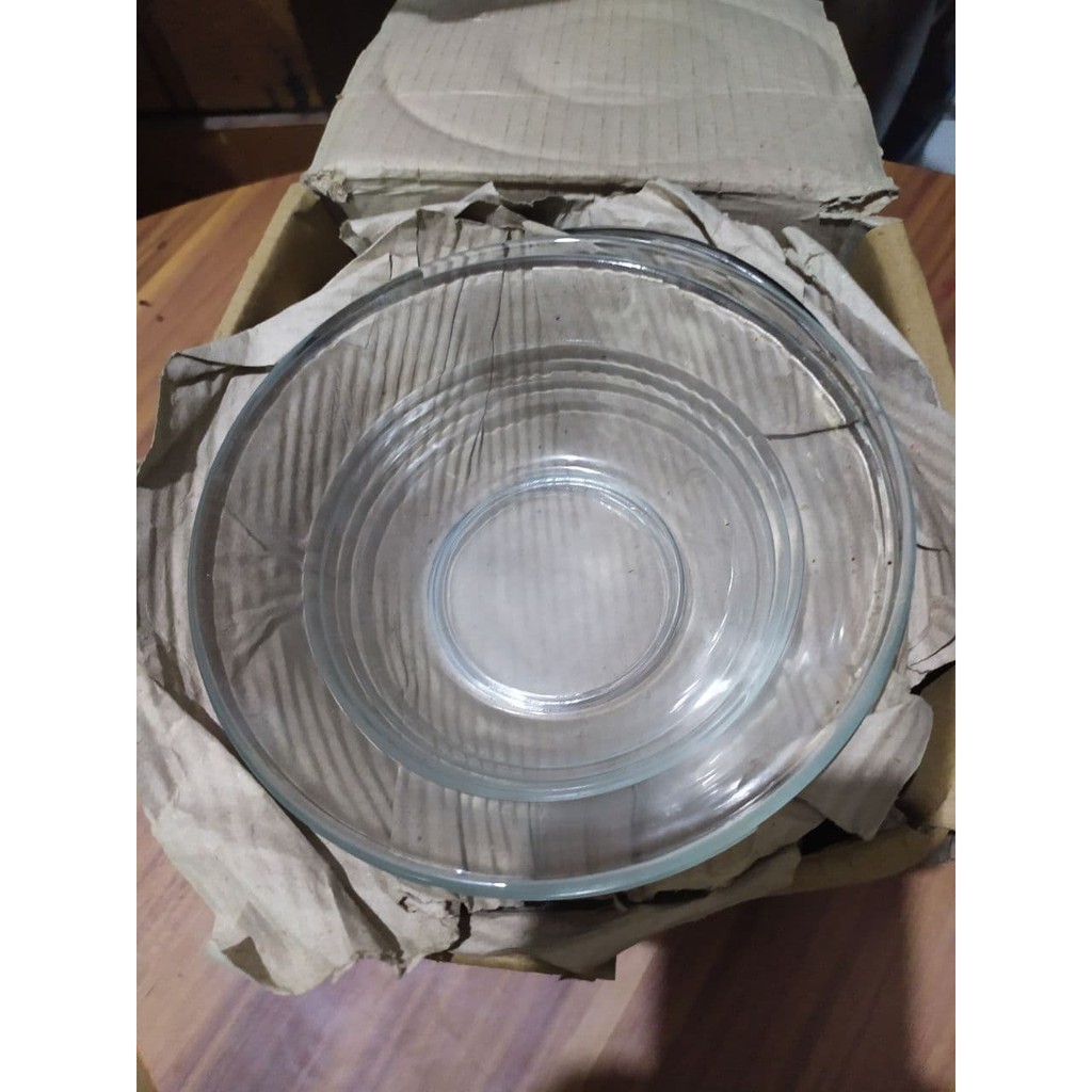 mangkok kaca bakso mangkok bening beling