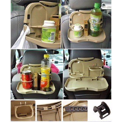 Tempat Meja Makan Lipat Mobil / Portable Dining Tray Car Seat