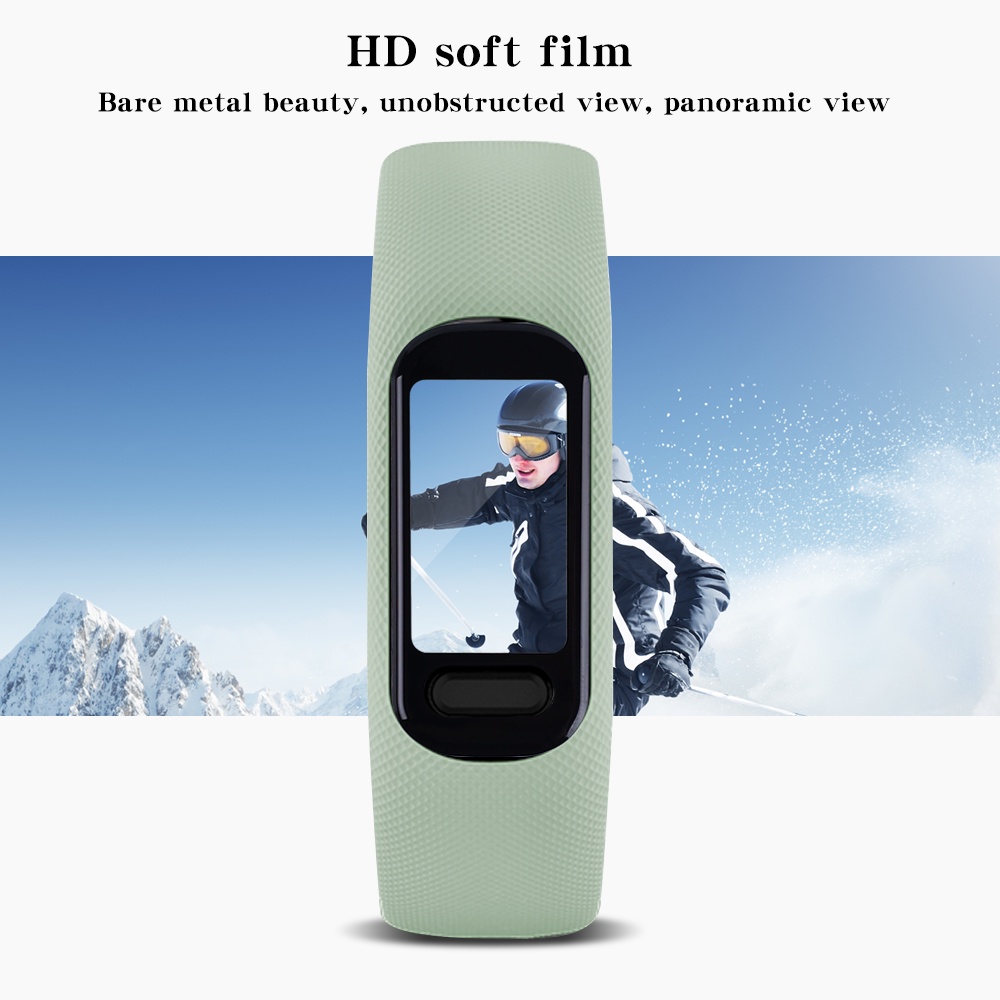 1pc Film Pelindung Layar PMMA 3D HD Anti Gores Kompatibel Garmin Smart 5