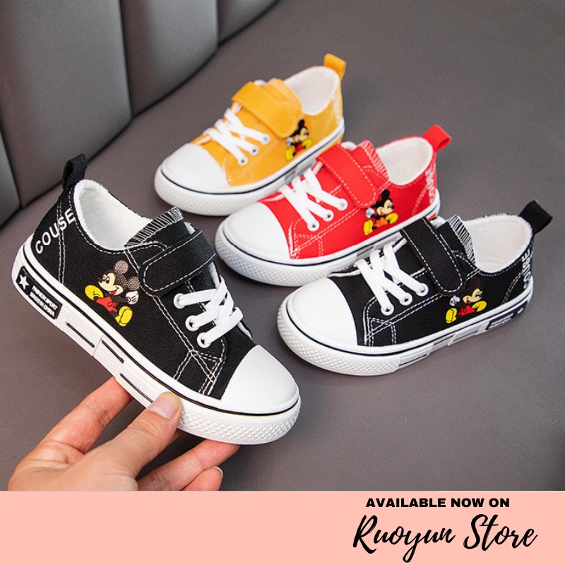 RYX - Dear Micky Sepatu Sneakers Anak Anak Fashion Casual / Olahraga - Ori Import