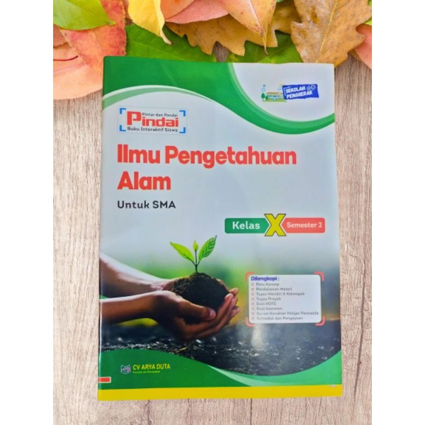 buku latihan soal LKS ilmu pengetahuan alam kurikulum penggerak untuk SMA kelas 10 semester 2