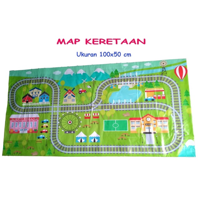 Map tracking kereta keretaan track jalur kereta mainan lego block kereta api mobil mobilan anak boy