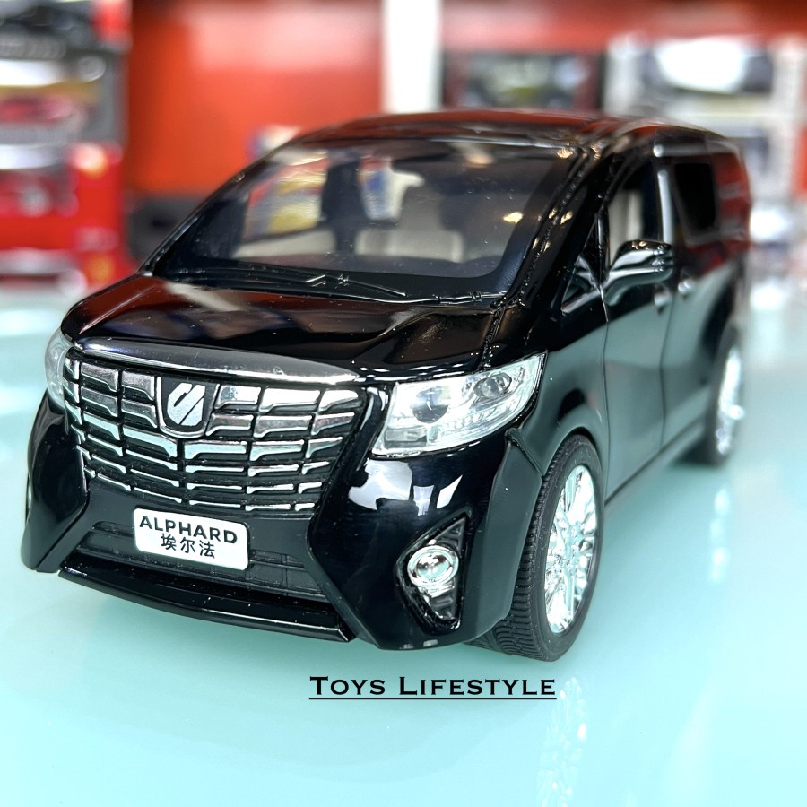 Mainan Mobil Diecast XLG Alphard 1:24 (BAGUS)