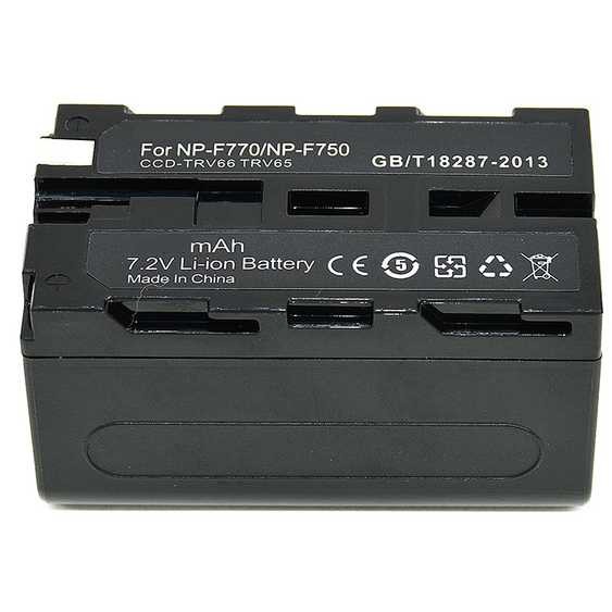 Baterai Kamera NP-F770 NP-F750 for Sony NP-F550 NP-F770 NP-F750