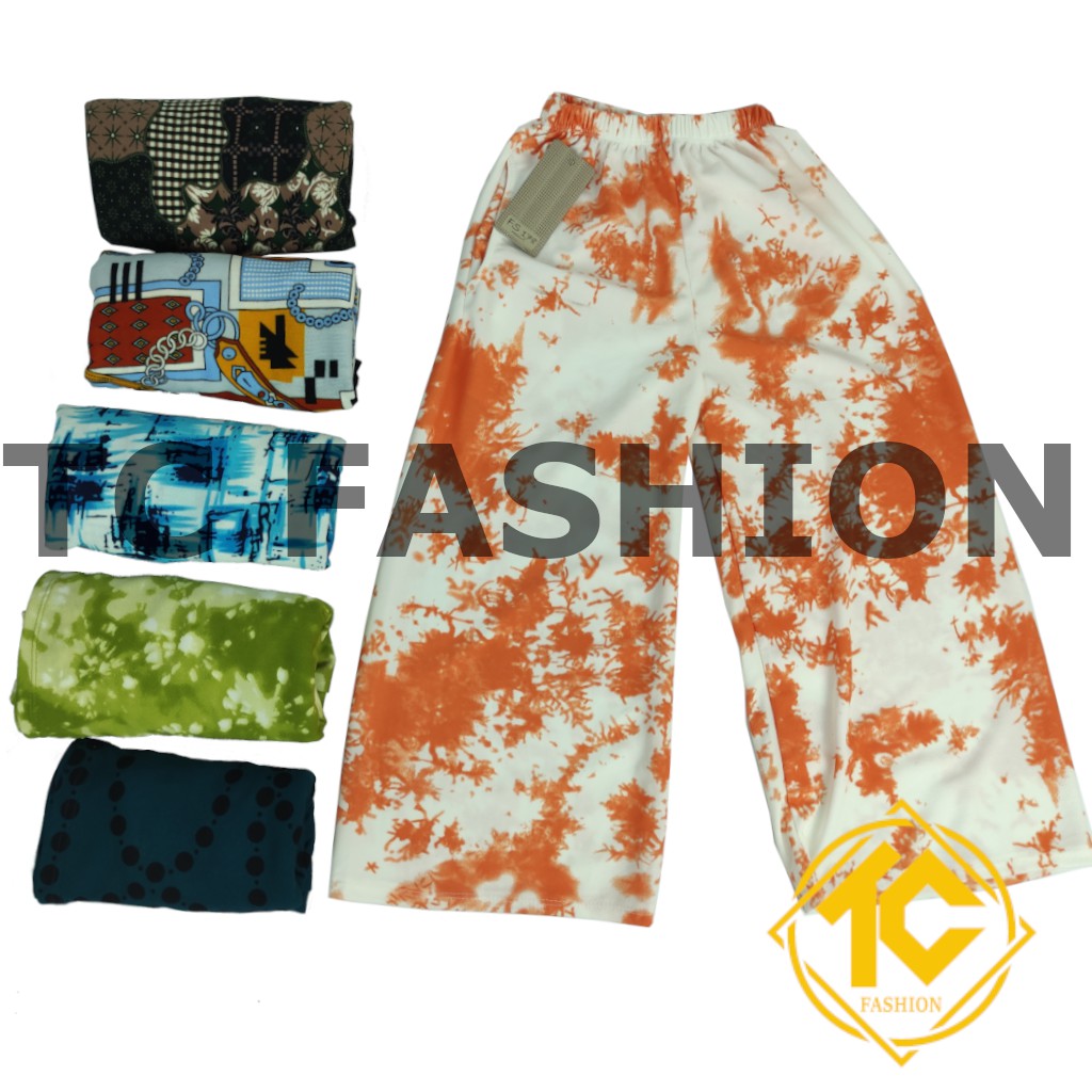 Celana Anak Kulot Motif usia 2 - 12 tahun