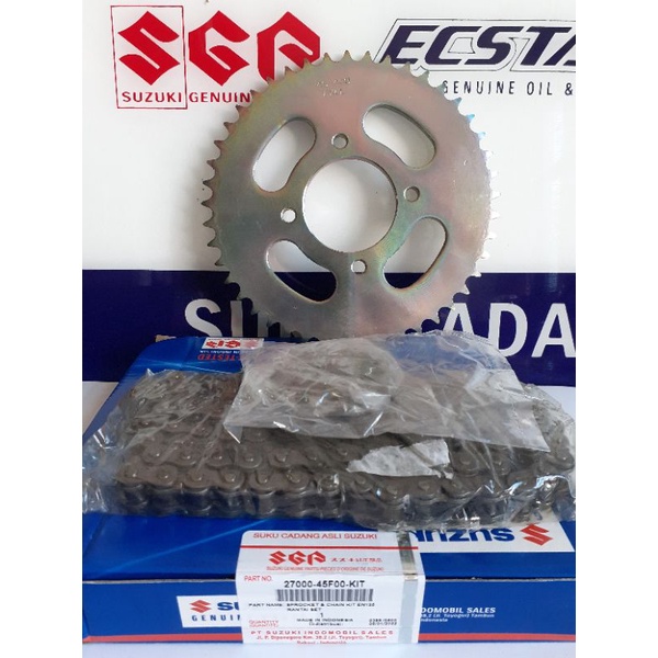 Gear Set/ Sprocket Chain Kit Suzuki Thunder 125