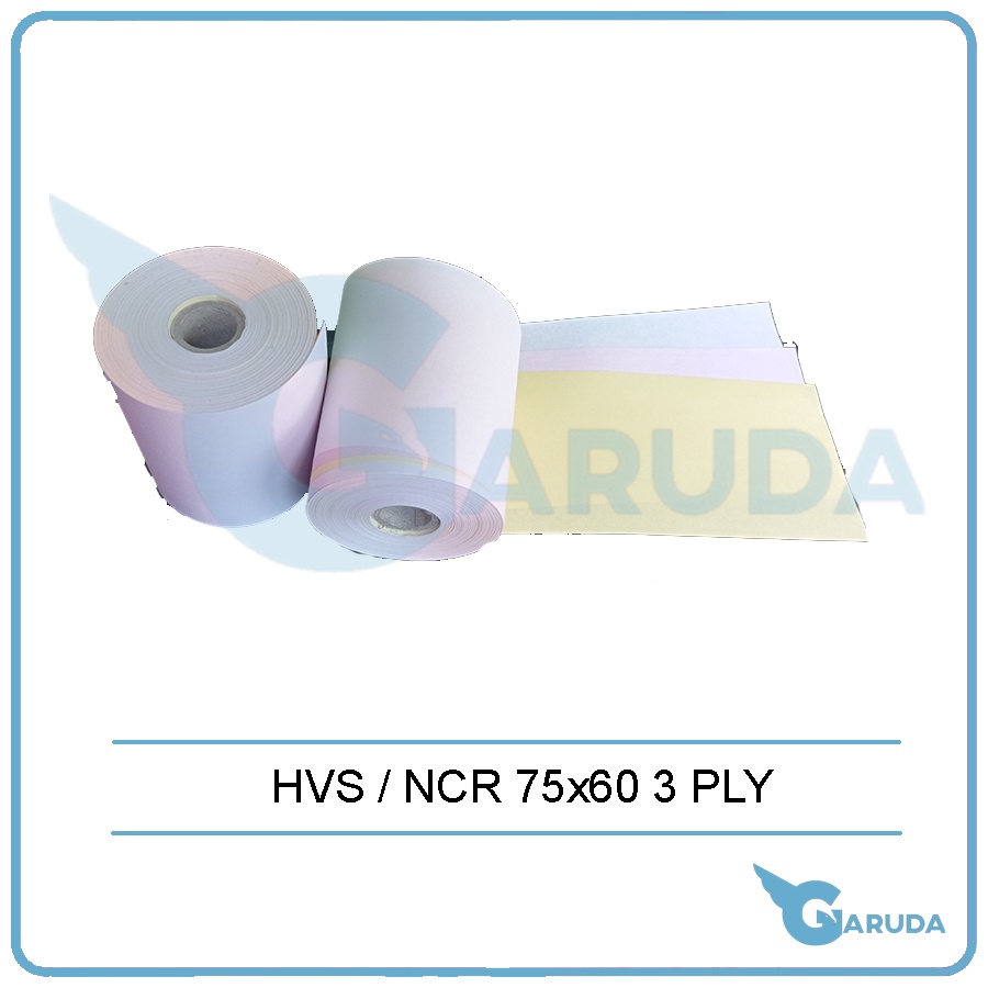 

Kertas Struk Kasir Paper Roll NCR 3 Ply Uk 75 x 60 mm TELSTRUK