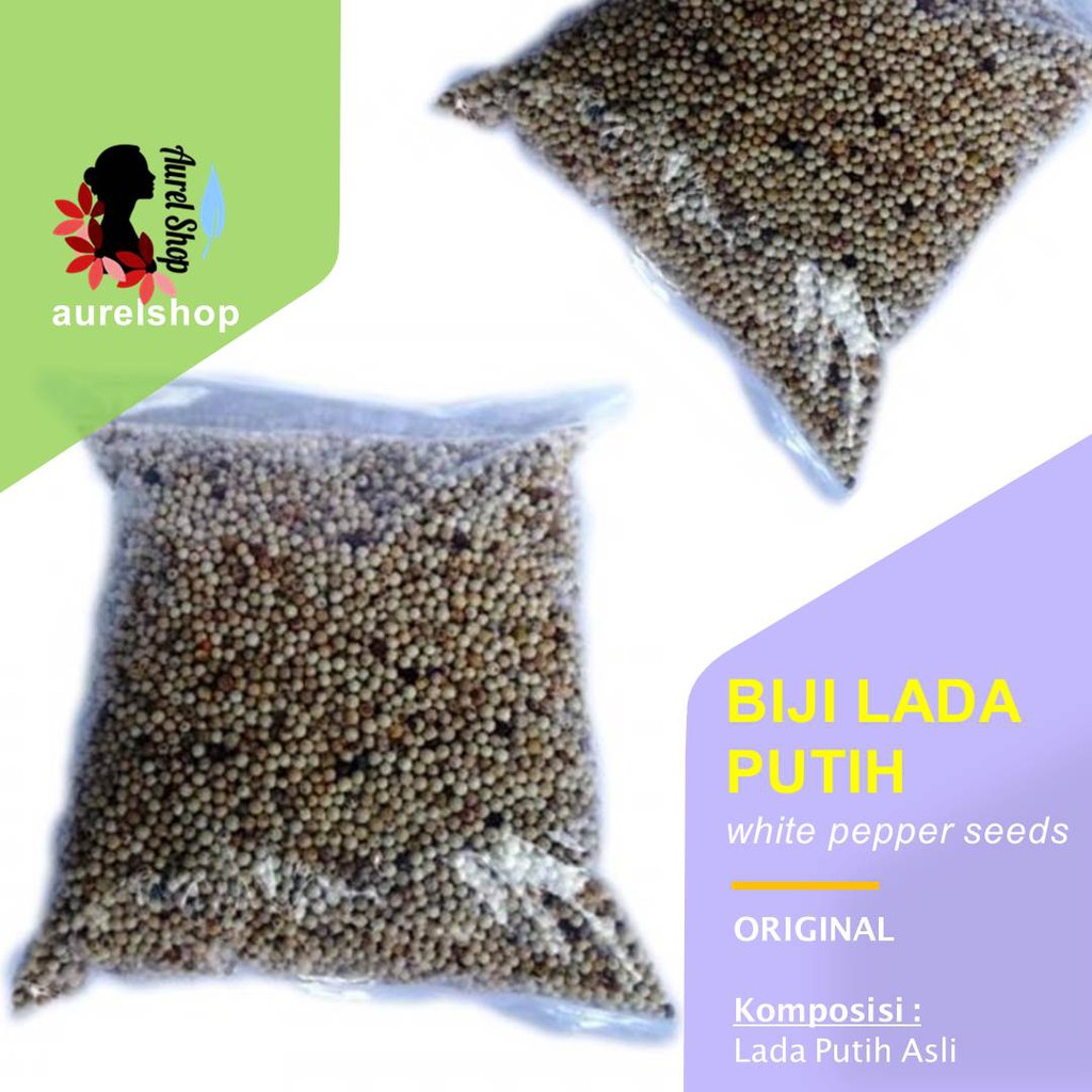 

Biji Lada Putih 250g, 500g, 1 kg / Merica (white pepper seed)