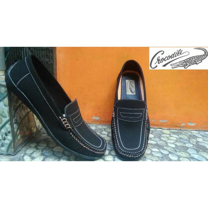 Crocodile Slip On, Sepatu Pria