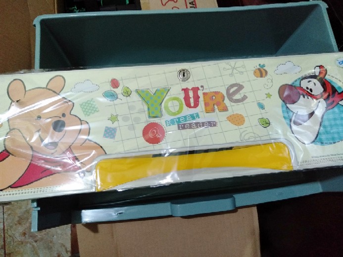 Promo New Year Container Karakter Anak  Container Pintu Laci Plastik Container Bcsc B-242l Pooh/kst