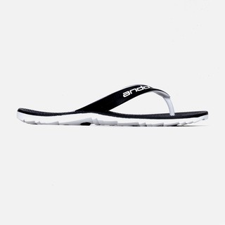  Ando  Official Sandal  Thunder  Pria Dewasa Hitam Putih 