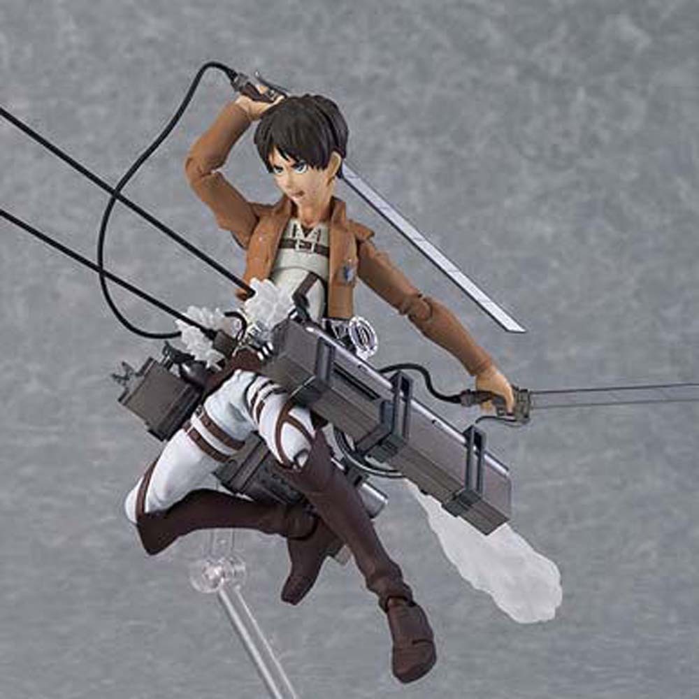 Needway  Mainan Action Figure Model Anime Eren Jaeger Attack On Titan 203 207 213 Bahan Pvc