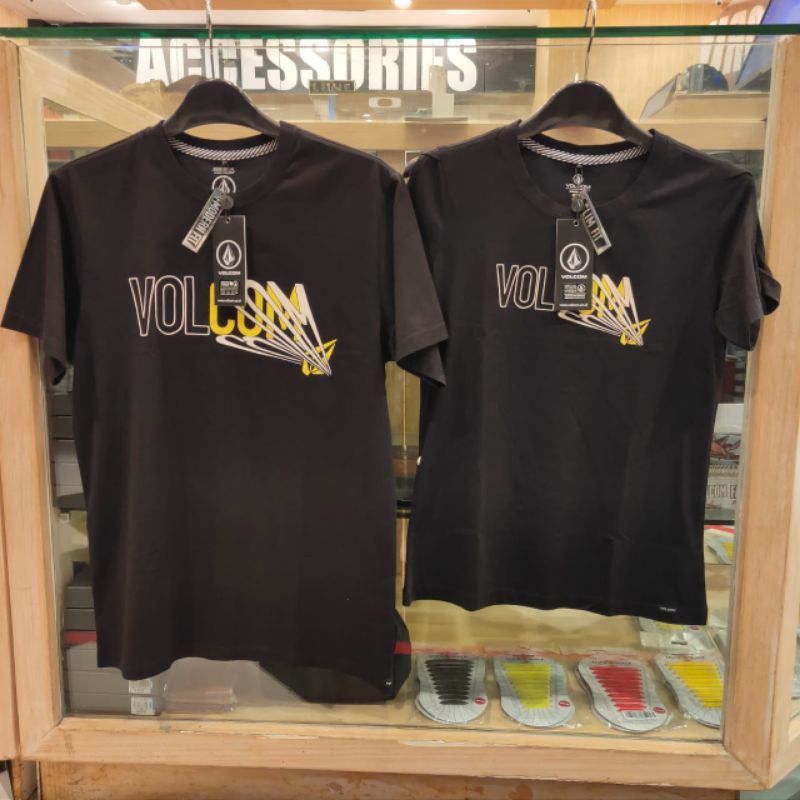 Kaos Volcom Original Couple Mct Stick it BLK