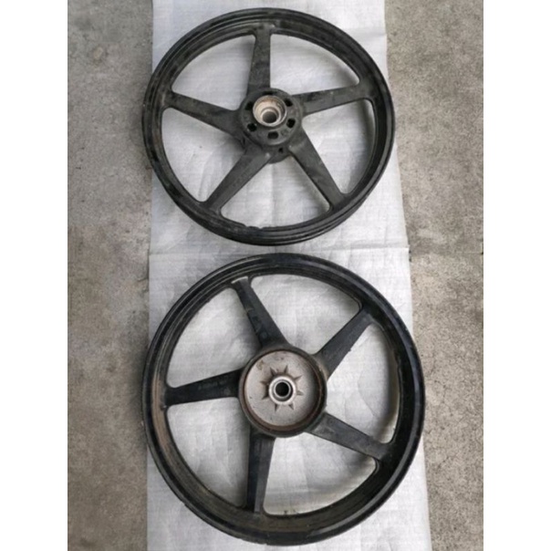 Velg racing velg standart velg std pelak reaing uk 18 scorpio lama scoepio z new Pnp Rxk Rxz Rxking 