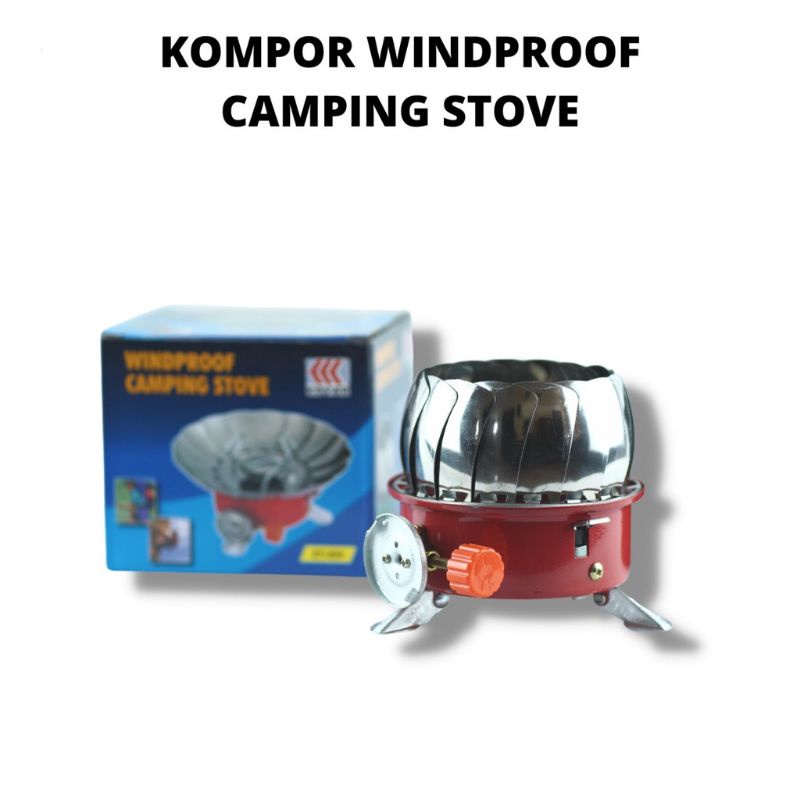 KOMPOR GAS CAMPING ULTRALIGHT WINDPROOF GAS STOVE  KOMPOR CAMPING KOMPOR KEMBANG
