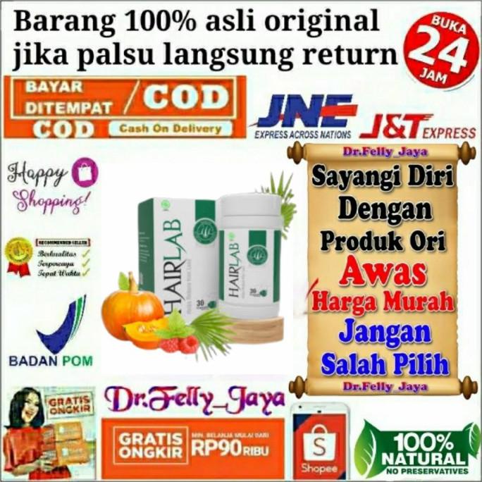 HAIRLAB OBAT PENUMBUH RAMBUT ASLI ORIGINAL OBAT RAMBUT BOTAK RONTOK