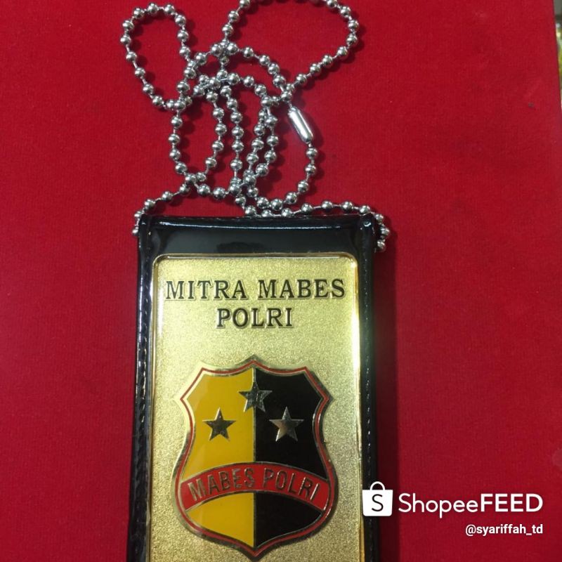 kalung id card mitra mabes polri
