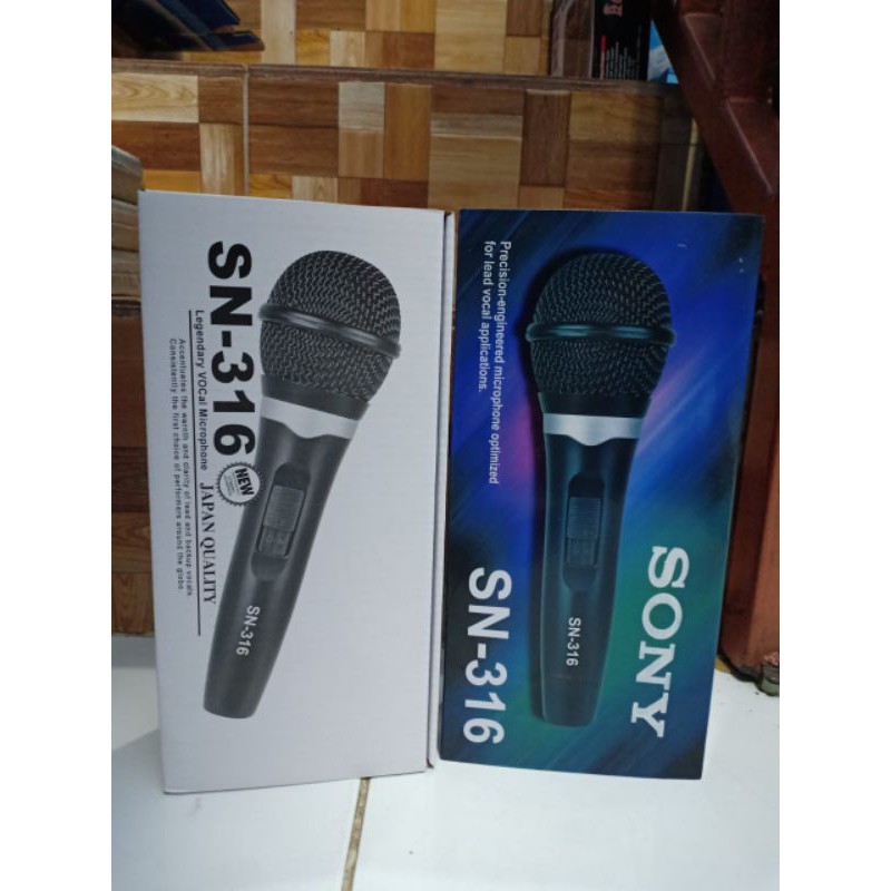 MIC KABEL SONY SN 316 // MICROPHONE MIC MIK KABEL SONY