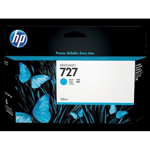 TINTA HP 727 CYAN 130ML DESIGNJET INK ORIGINAL