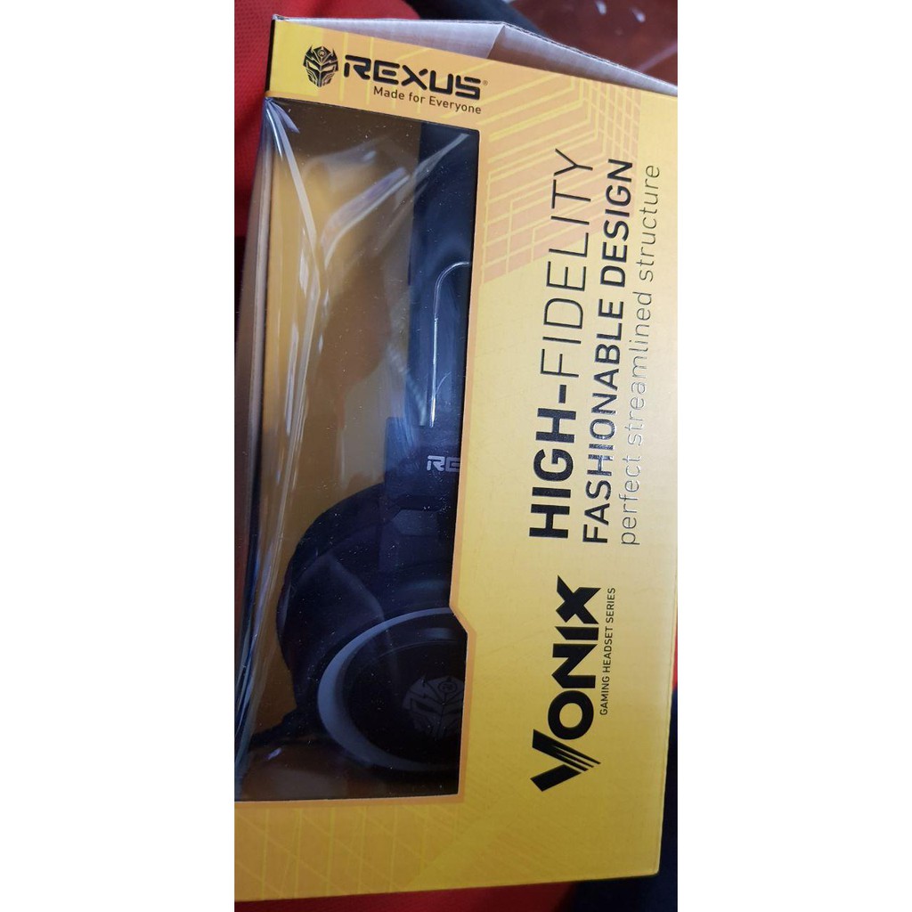 Headset Rexus Vonix F30 / Headset Gaming Rexus F30 Dual Jack with USB