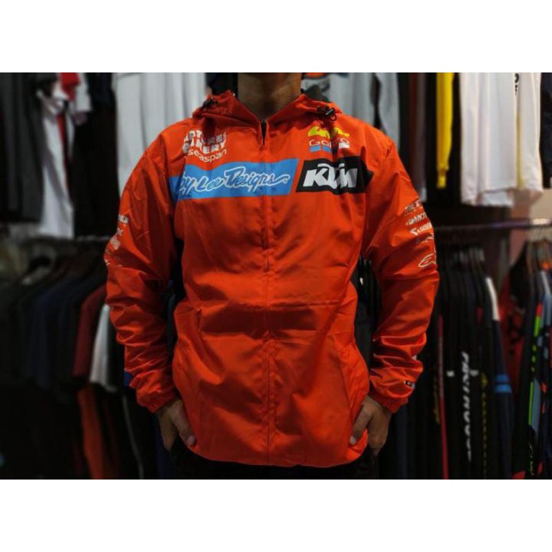 JAKET PARASUT DISTRO KTM MX ORIGINAL
