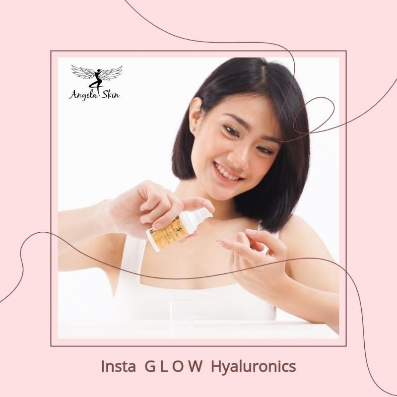 Serum Insta Glow Hyaluronic Acid Angela Skin